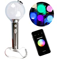 Los mejores  - Weiming BTS Army Bomb BTS Lightstick Oficial Ver Special Blackpink lightstick- Stepless Color Change Concert Light Stick…